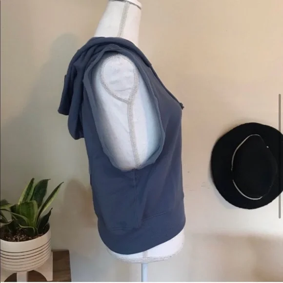 free people whitewater sleeveless hoodie - Picture 5 of 6